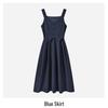 Women's Gray Sleeveless Vest Dress - Academy Style Teacher Interview Outfit