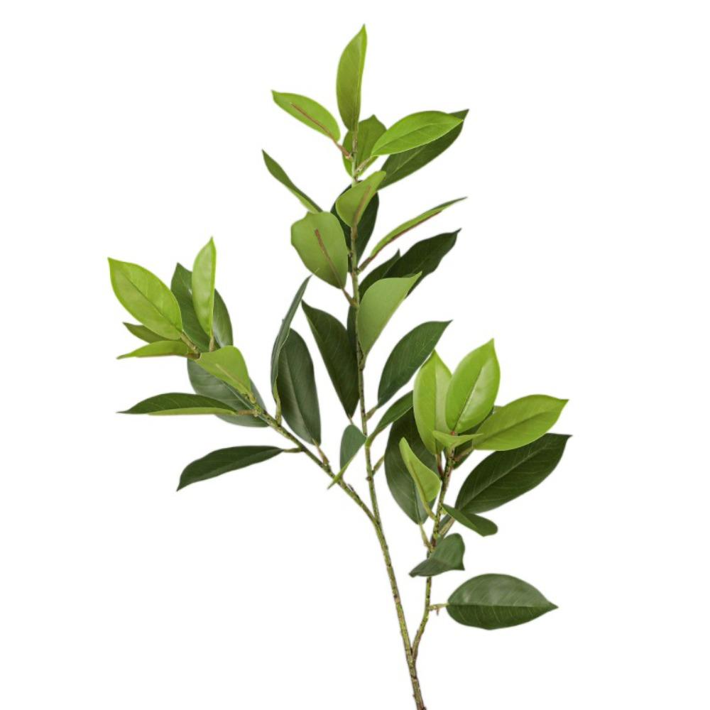 Large Artificial Ilex Chinensis Real Touch Pachira Branches  Home Living Room Decor