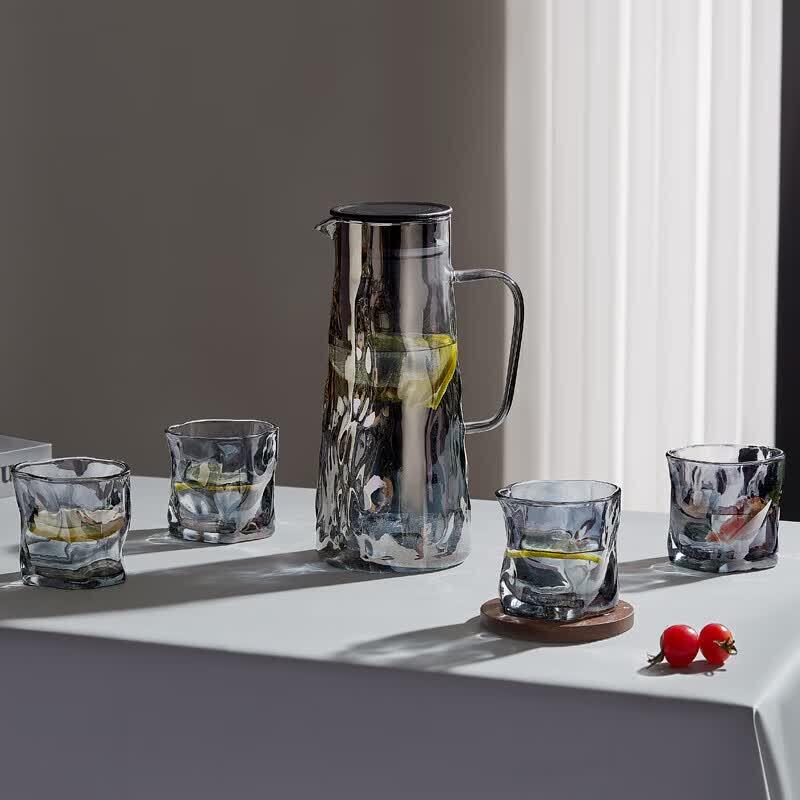 BOLIDOMI High Borosilicate Glass Teapot & Drinkware Set