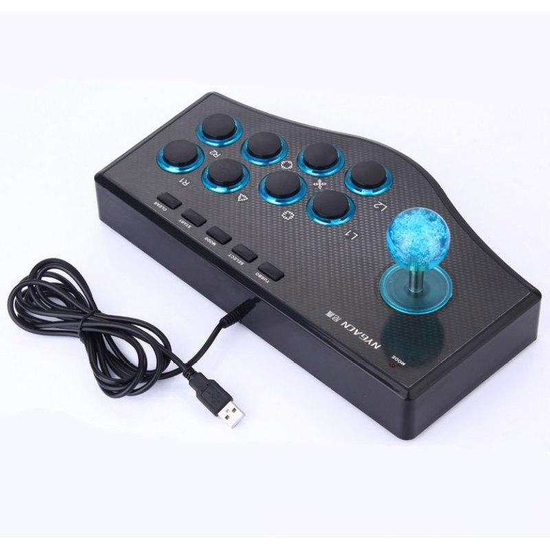 Ρετρό χειριστήριο παιχνιδιών Rocker Usb Joystick Έξυπνη τηλεόραση Ενσωματωμένος δονητής Eight Direction Joystick