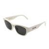 Celine Monochrome Irregular Shape Sunglasses Women sunglasses White CL40197U-25A