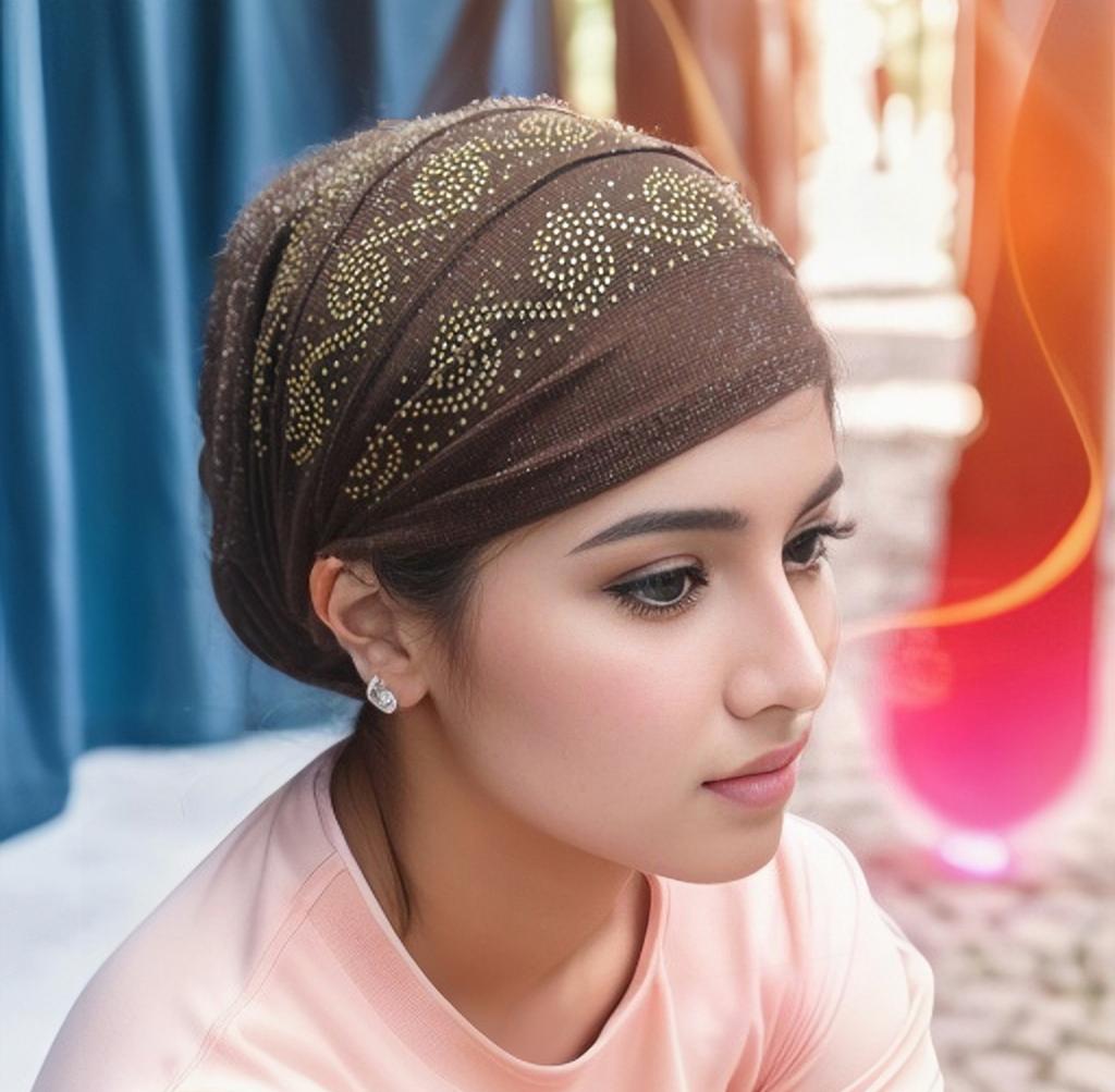 Delicate Hot Drill Acrylic Breathable Eco-Friendly All Seasons Daily Commute Versatile Female Cap