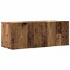 VidaXL Meuble TV mural vieux bois 80x30x30 cm bois d'ingénierie, support TV, armoire média, console TV, meuble HiFi, centre 856016