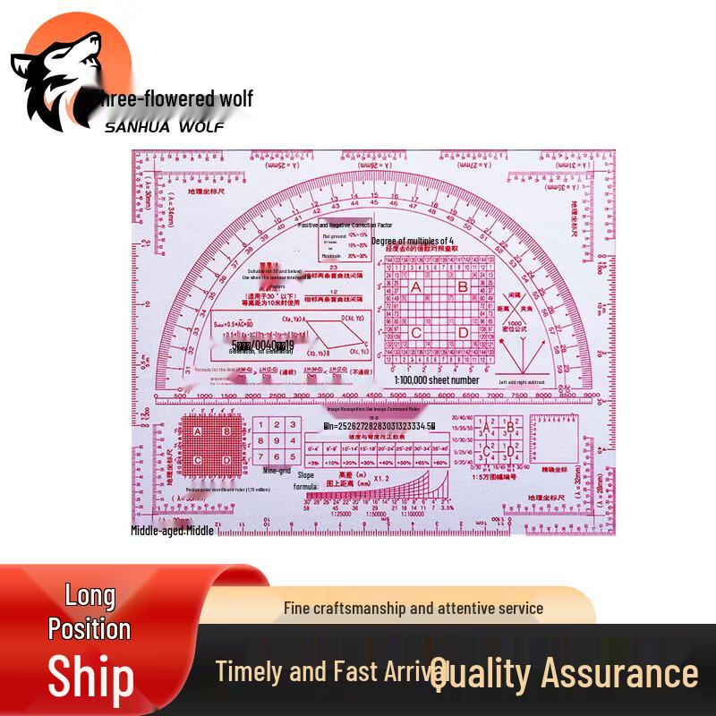 Sanhuawang Military Geographic Coordinate Ruler