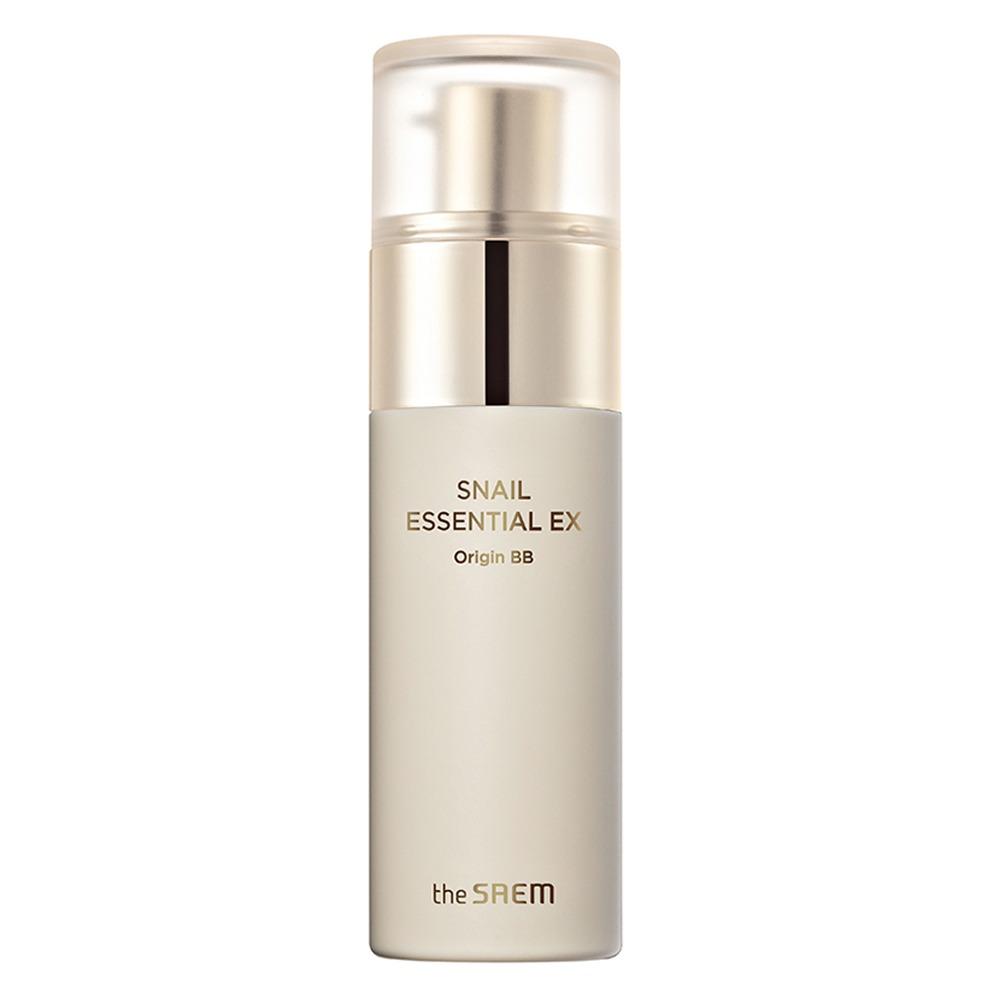 The Saem Snail Essential EX Origin BB Cream - SPF38 PA+++ Premium Anti-Aging & Skin-Repair BB with Golden Snail Mucin, 40ml