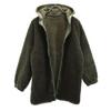 FRENCH ARMY 80s Boa Liner Liner Bore Fleece Jacket L Khaki Men's Used