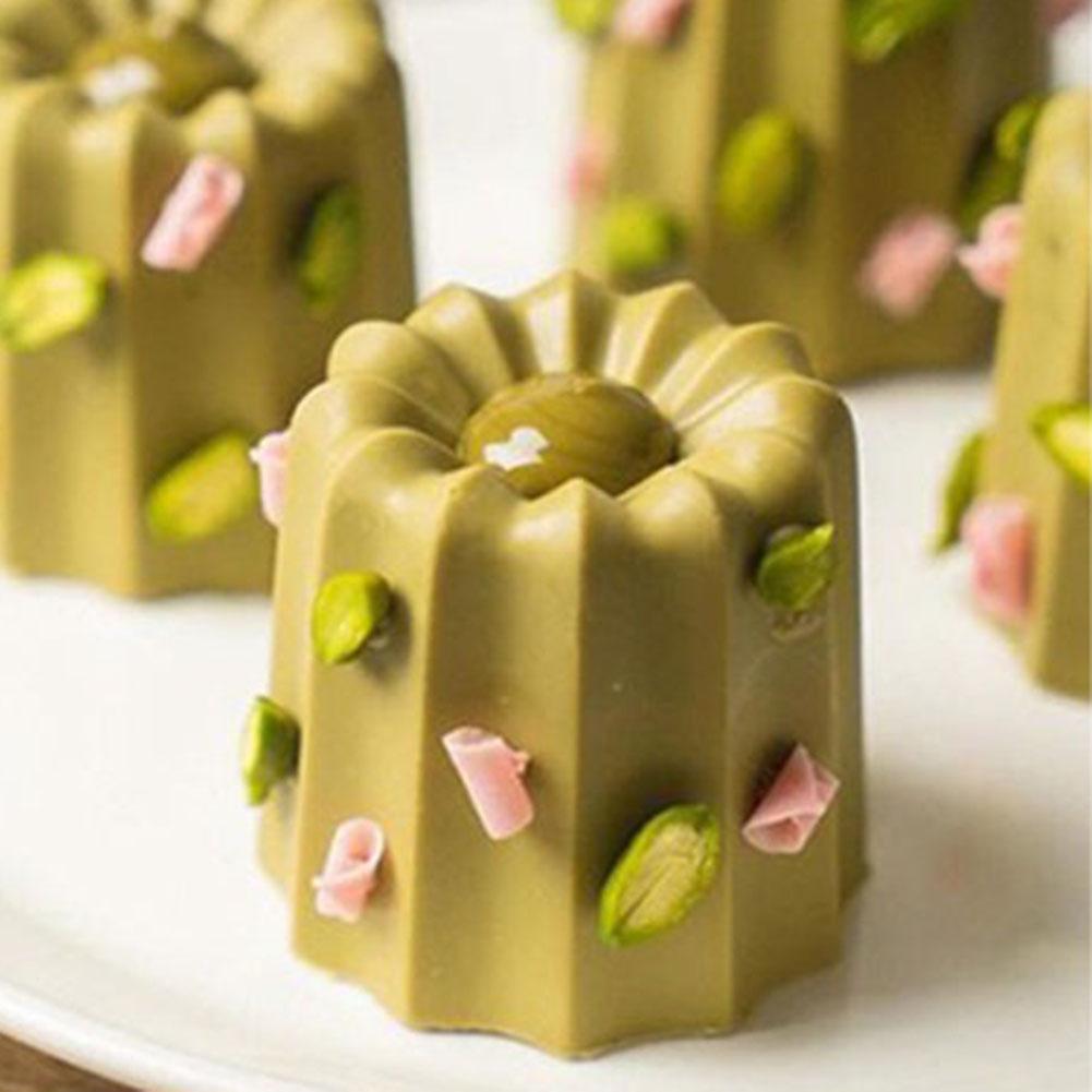 Nonstick Aluminium Canele Moulds Cup For Bakery Jelly Cheese Holder Baking Tools French Pastry Custard Cookie Kitchen Tools