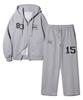 Bakken [Set] Bakken Med Historie Zip-Up Hoodie Semi-Wide Sweatpants Set