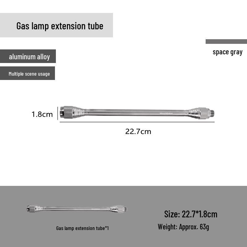 Mountain Guest Camping Gas Lamp with Long Battery Life - Outdoor Tent, Ambiance, and Inflatable Candle Lamp