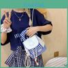 Miffy Cartoon Bunny Mini Backpack For Girls With Nylon Material And Inside Pocket For School Use