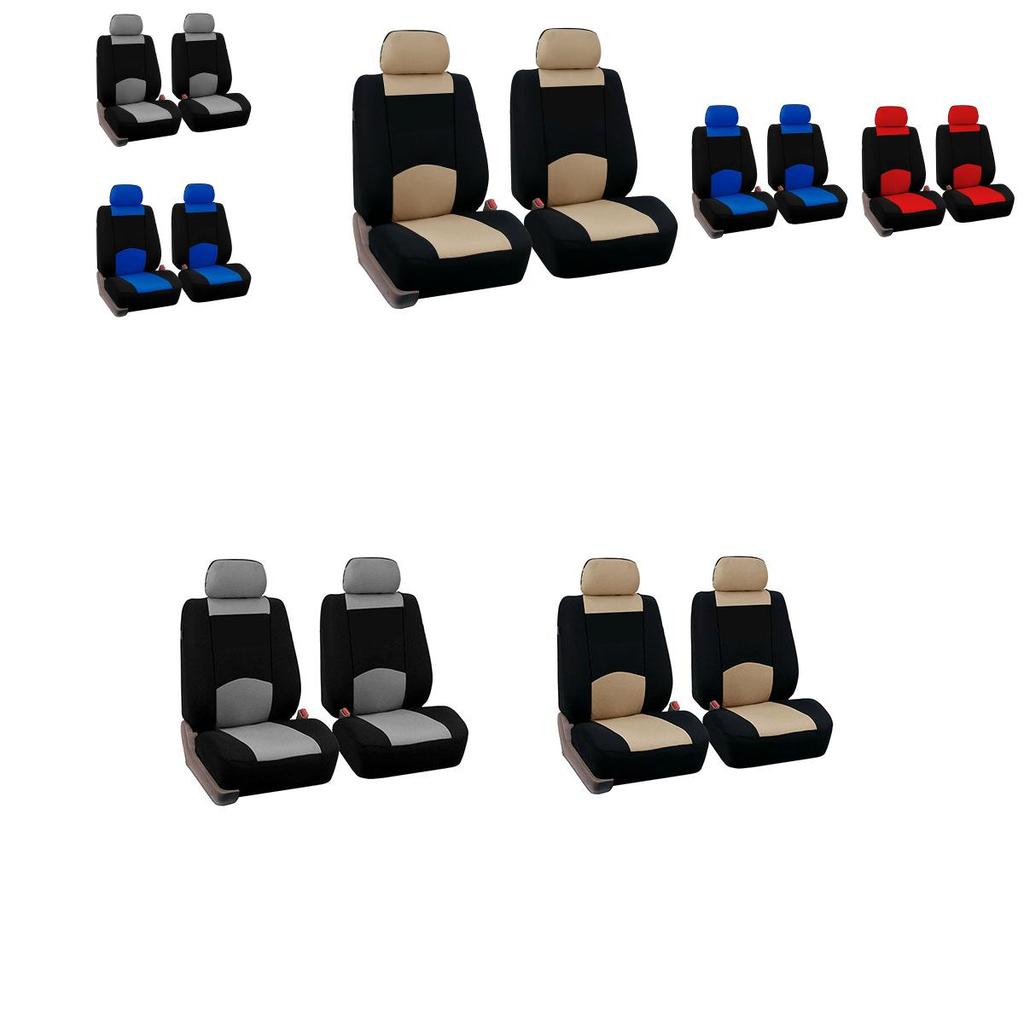 4 Stück Sitzbezüge Universal für Auto Polsterbezug Abdeckung Vorne Auto Abdeckung Sitz
