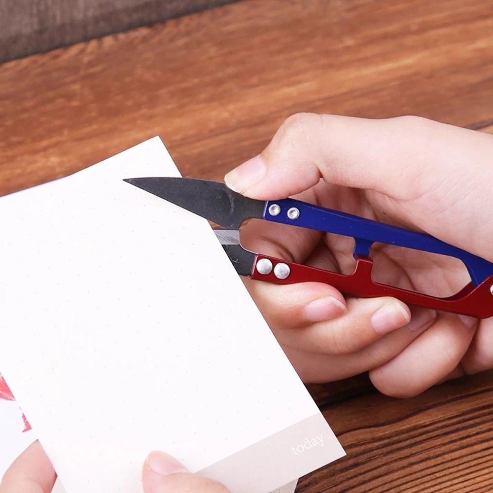 Fish Line Scissors Cutting Wire U-shaped Scissor Fishing Scissor Fishing Line Cutter Gear Scissors