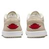 Air Jordan 1 Low SE Yelken Rattan Erkek Spor Ayakkabı Krem Beyaz Siyah FB7168-121