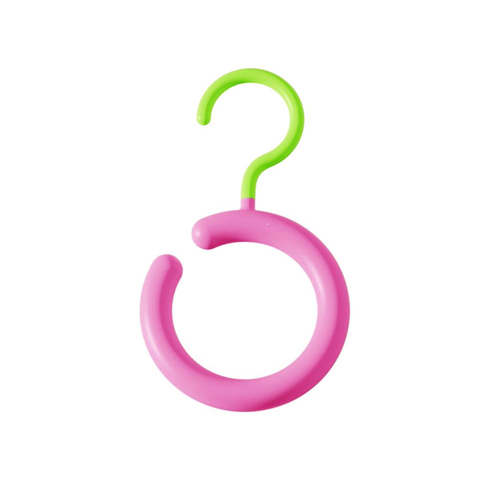 

Дофаминовый крючок Вращающийся органайзер для вешалок для одежды Подставка для демонстрации шарфов и шляп Многофункциональные аксессуары для домашнего декора без перфорации зелёный