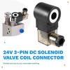 24V 3Pin Solenoid Valve Coil Connector 6306024 For Hydraforce Pulse