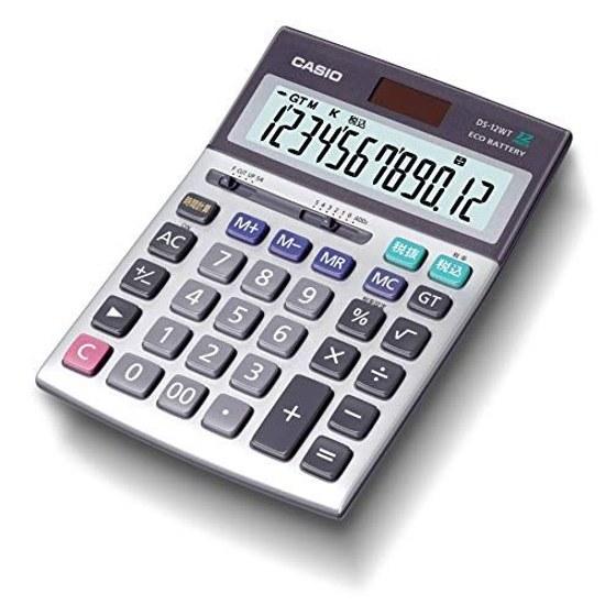 Casio Professional Business Calculator 12 Digits Green Purchasing Law Compliant Desktop Type DS-12WT-N
