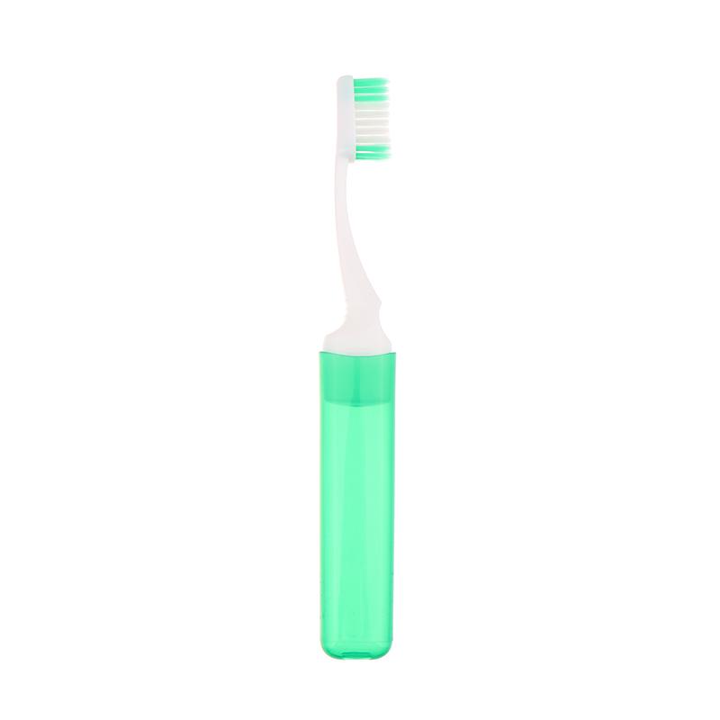 Travel Portable Folding Toothbrush Super Soft Bristle Toothbrush Fold Travel Camping Hiking Outdoor Easy To Take Toothbrush