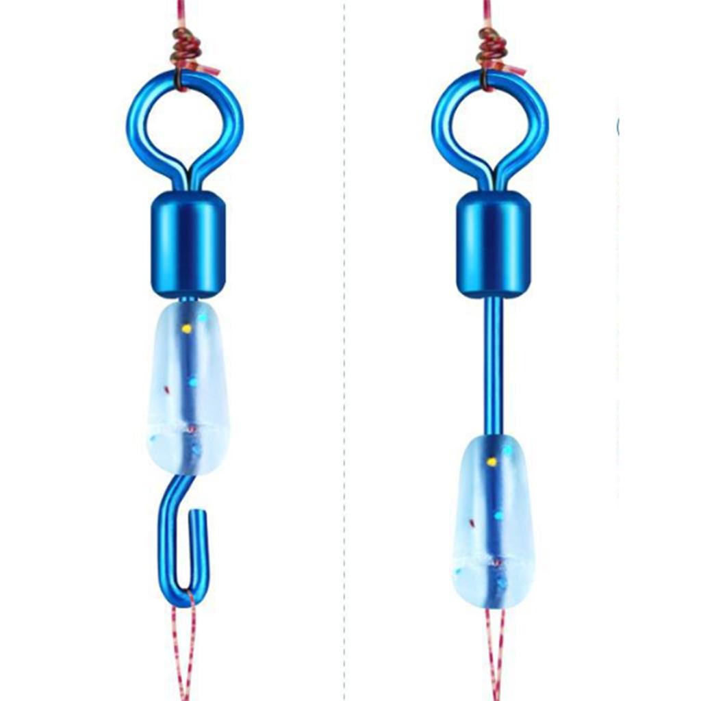 High Strength Fishing Swivels and Snap Swivels Heavy Duty Ball Bearing Swivel with Welded Rings for Saltwater Fishing