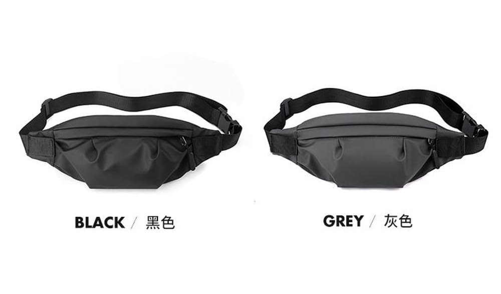 Beatus Waterproof Waist Lightweight and for Running and Men and Women Bag, Compact, Walking, (Gray)
