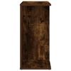 Nightstand Smoked Oak 46.5 X 29 X 61 Cm Engineered Wood