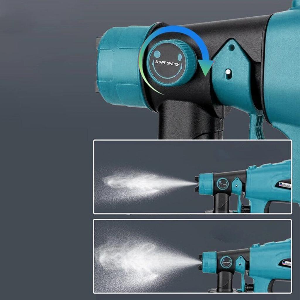 The Spray Gun Is Suitable for 18V Power Tool Lithium Batteries Such As Dr. Makita De Vemil Vogliube
