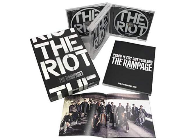 THE RAMPAGE from EXILE TRIBE THE RIOT CD 2 DVD RZCD-86948 J-Pop NEW from Japan