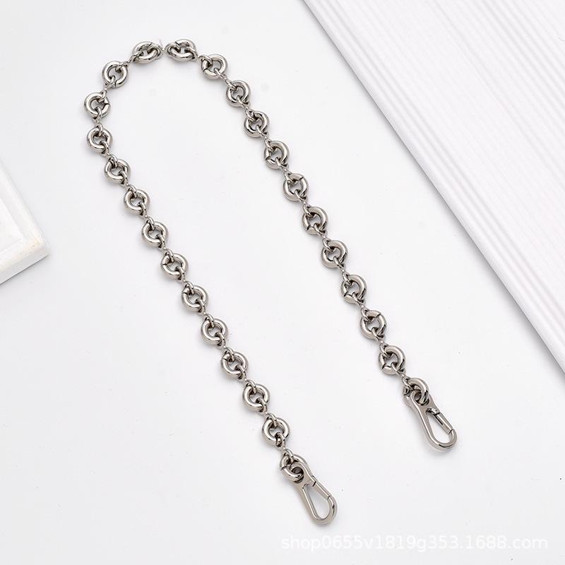 Loeve Goya Geometric Underarm Bag with Donut Chain Decor