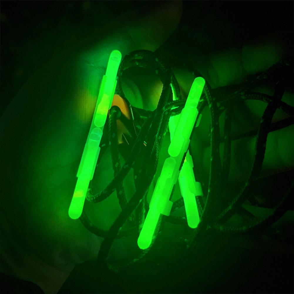 Wind Rope Warning Light Waterproof Tent String Lamp Wind Rope Decoration Light for Outdoor Camping Picnic