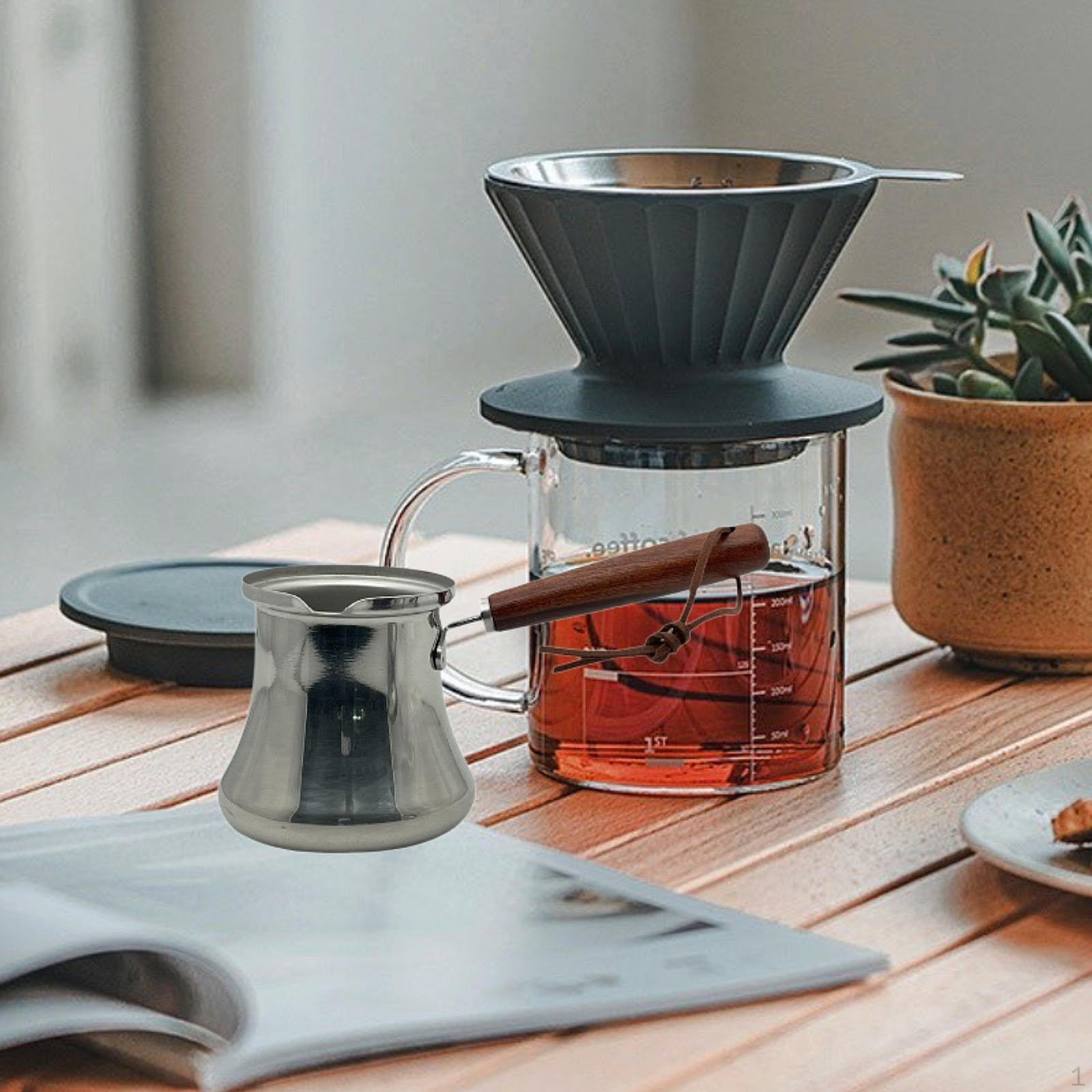 Элегантный набор кофейников из нержавеющей стали для домашних приемов 250ml