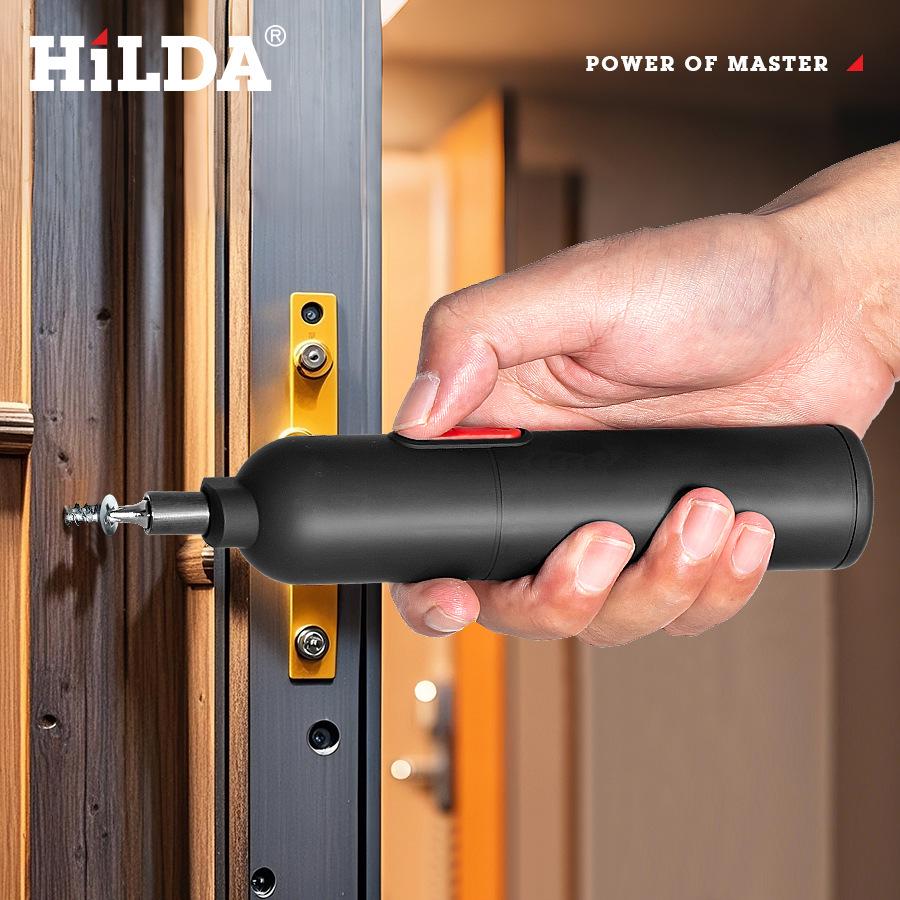 Rechargeable Multifunctional Electric Screwdriver Tool Set for Small Household Repairs