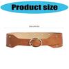 Bold Studded Punk Rock Belt 120cm PU Leather Adjustable Strap 3.8cm Width For Men Women Fashion