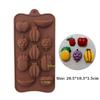 1-29 Handmade Silicone Mould Chocolate Candy Jelly Pudding Ice Mold Baking Tool