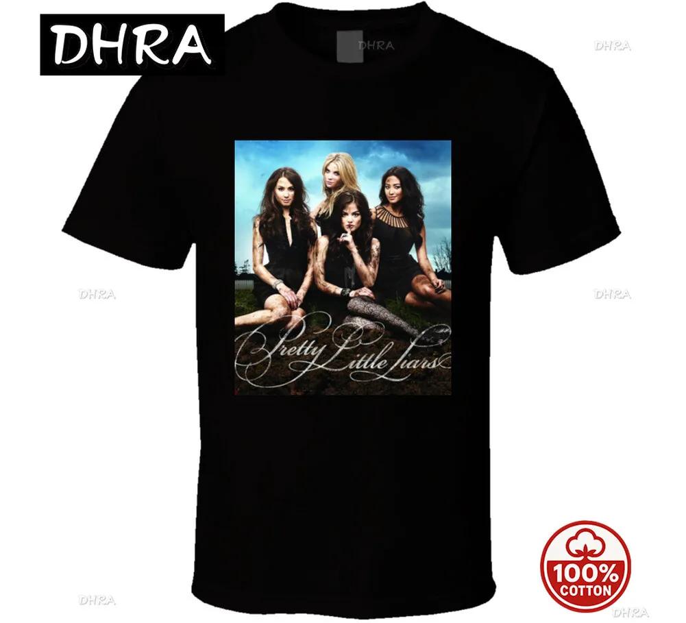 

Pretty Little Liars Teen Drama Tv Show T Shirt with Unique Pattern for Women Funny Streetwear Shirt Breathable Skater Stylish S