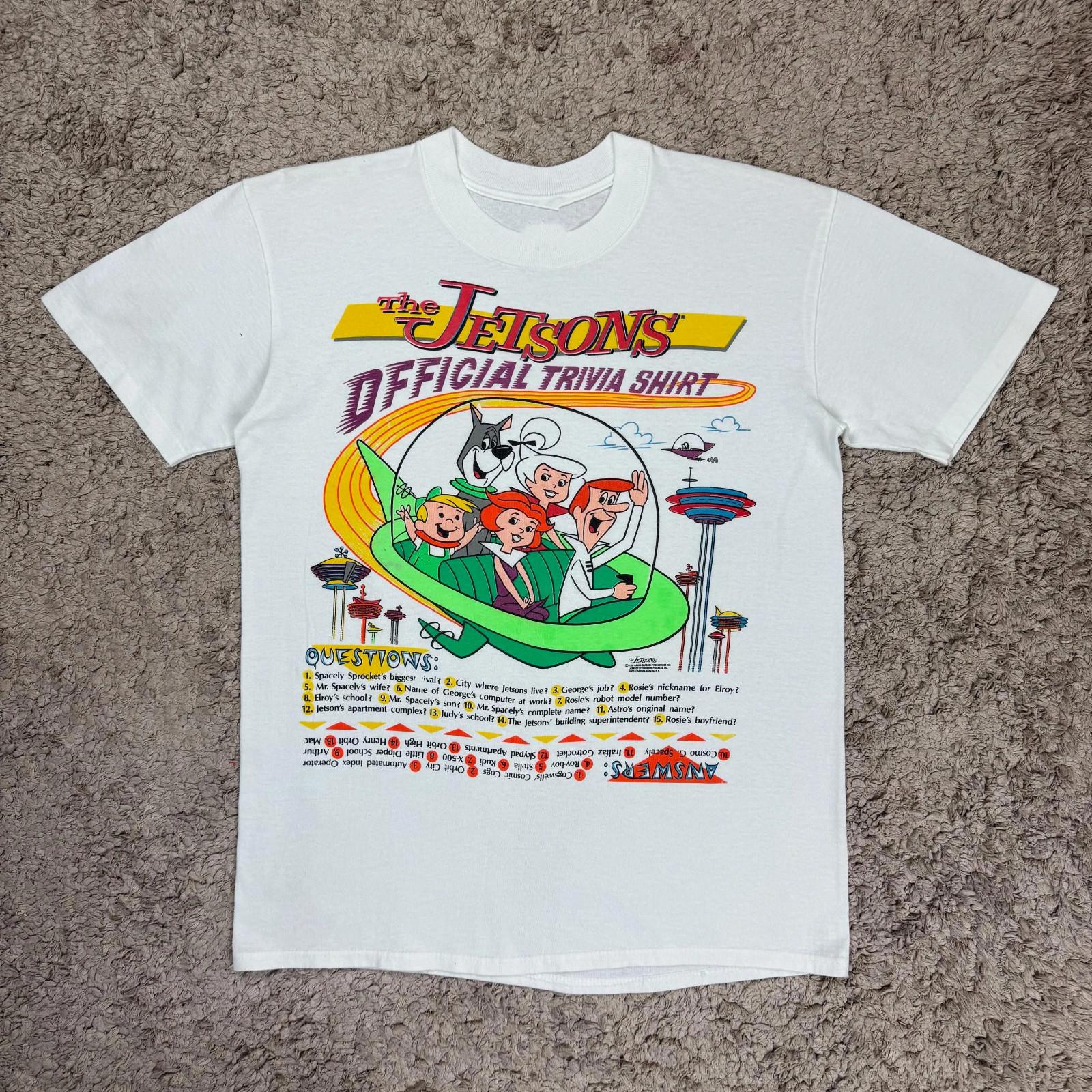 The Jetsons Cartoon Gift For Fans Cotton White S-5XL T Shirt For Fans MC738 M