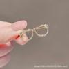 High-value Glasses, Anti-light Artifact Brooch, Women's Ins High-end Temperament, Versatile Pin, Exquisite Brooch