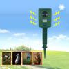 Ultrasonic Cat Battery Dog Repellent Fox Pest Scarer Deterrent Supplies Garden