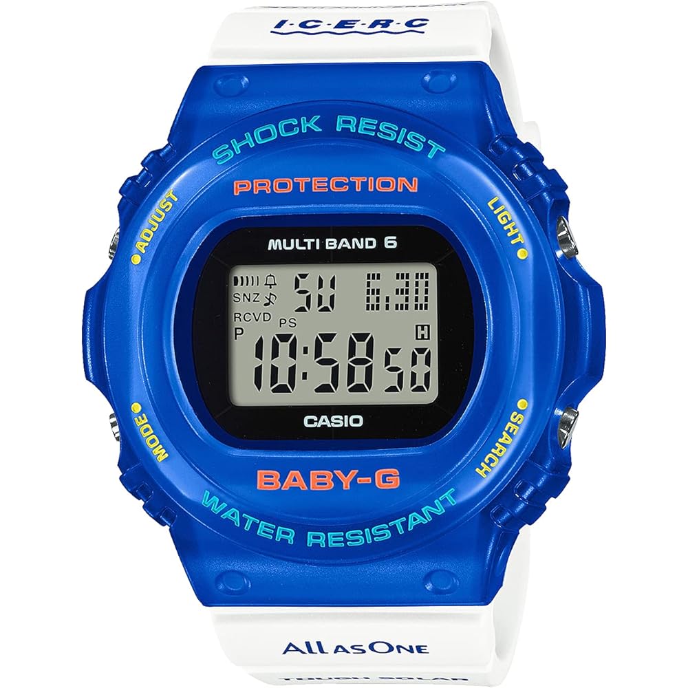 

Casio Baby-G Love The Sea and The Earth Solar Radio Watch BGD-5700UK-2JR Women s White