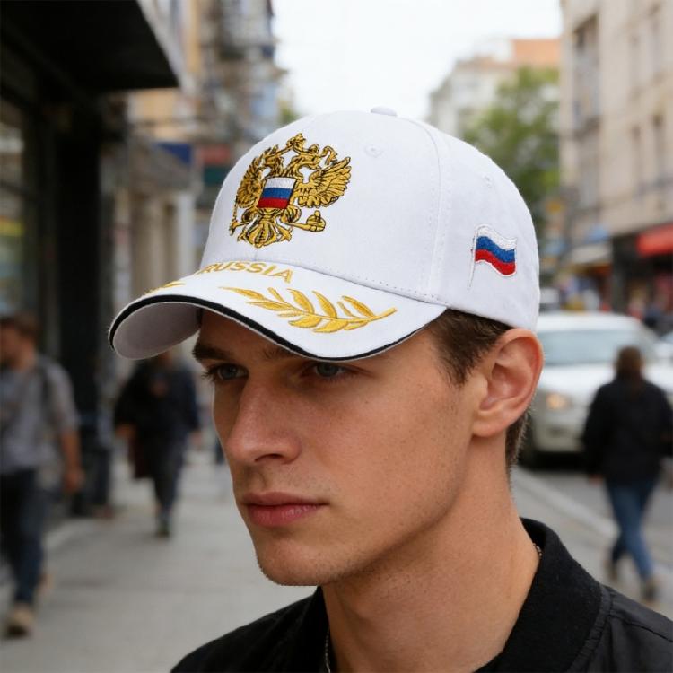 Trendy Baseball Cap With Embroidery Adjustable Strap Design Lightweight Polyester Unisex Sun Protection