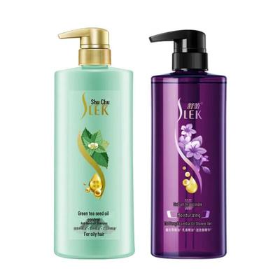 SLEK Grüntee-Samen Shampoo & Duschgel Set