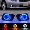 Led Fog Light for Toyota Corolla AXIO 2011 FIELDER 2007 DRL Daylight Daytime Running Lamps Wires Switch Relay White Yellow
