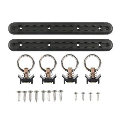 NEW-L-Shaped Track Rv Trailer Modification Fixed Circular Track Rv Accessories Slide Rail Lock