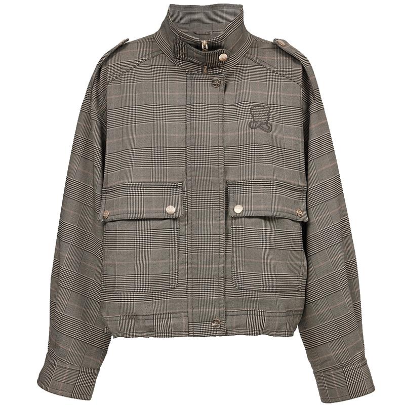 ONLY 2025 Summer Chic Workwear Stand Collar Jacket M