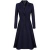 Herbst und Winter Neue frauen Woll Mantel Lange ärmeln Mode Casual Trenchcoat Frauen