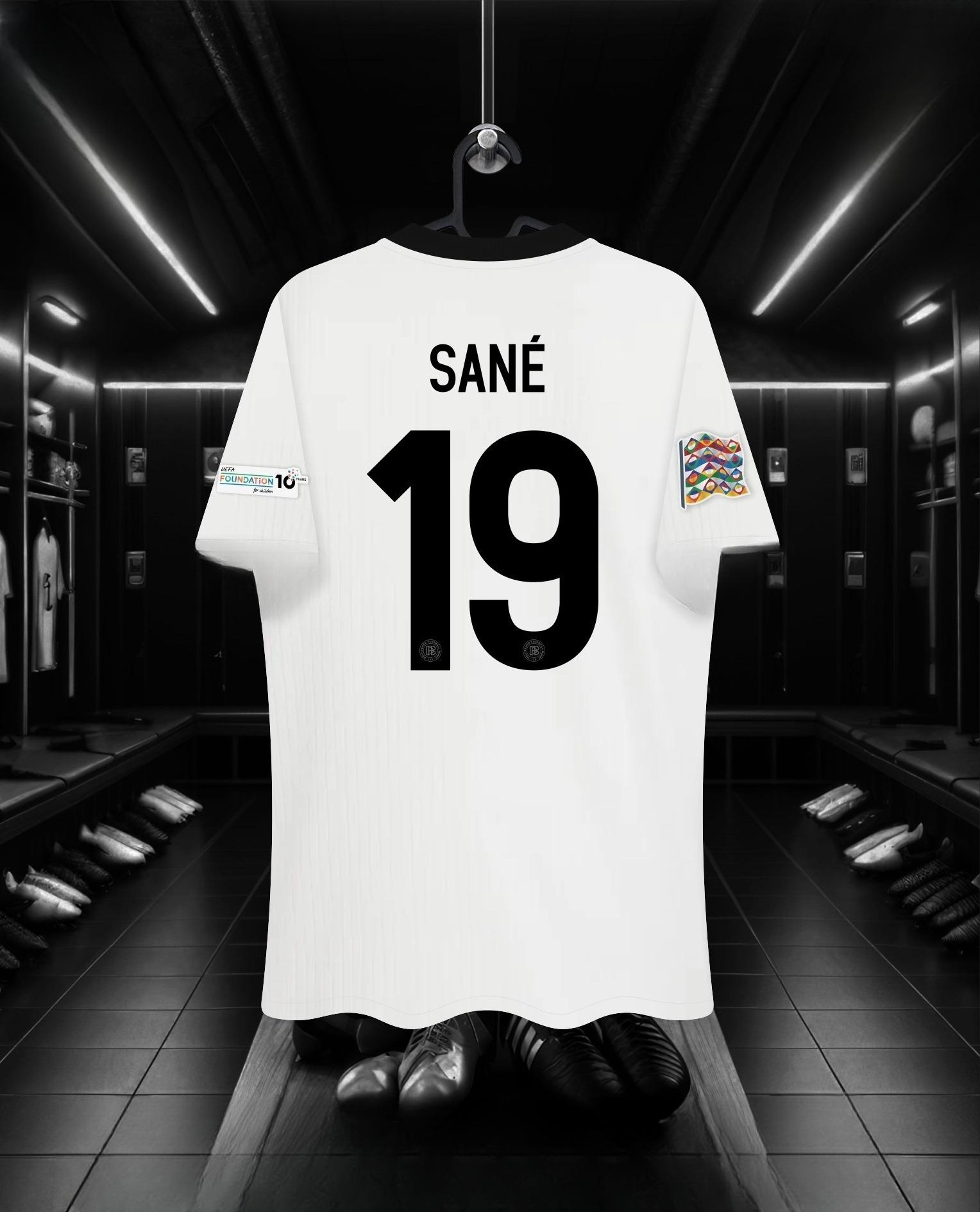 

Домашняя футболка сборной Германии к 125-летию, тренировочная футболка для футбола с принтом, дышащая, женская футболка с коротким рукавом, топ 3XL