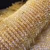 Natural Crystal Citrine flat beads, disc beads, faceted beads, loose beads, semi-finished products Buddhist bead string accessories long chain