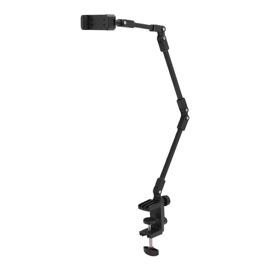 Desk Mount Phone Stand Adjustable Arm Flexible Stable Phone Holder for Recording Live Streaming