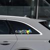 New SKULL Vinyl Car Stickers The Whole Body Decals PVC Glue Sticker Fashion Black White Laser
