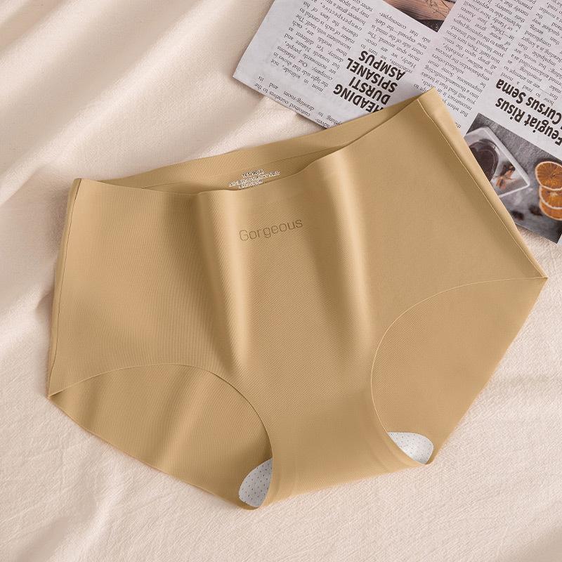 Lady Spring 7A Mulberry Silk Crotch Without Hip Exercise Yoga Fitness Without Mark Waist Triangle Briefs