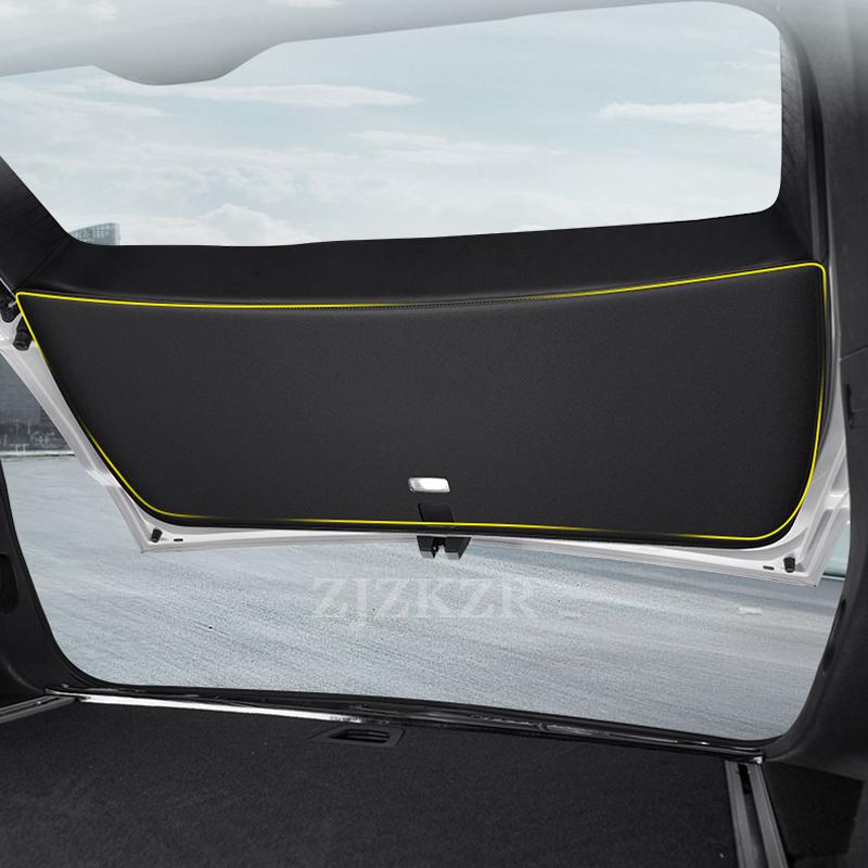 For Volvo C40 XC40 XC60 XC90 Car Tailgate Mat Trunk Liner Cargo Tray Waterproof Rear Bumper Protector Pad Anti-Slip Accessories