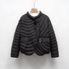 Down jacket new national standard 90 down casual autumn and winter light and simple solid color round neck loose coat